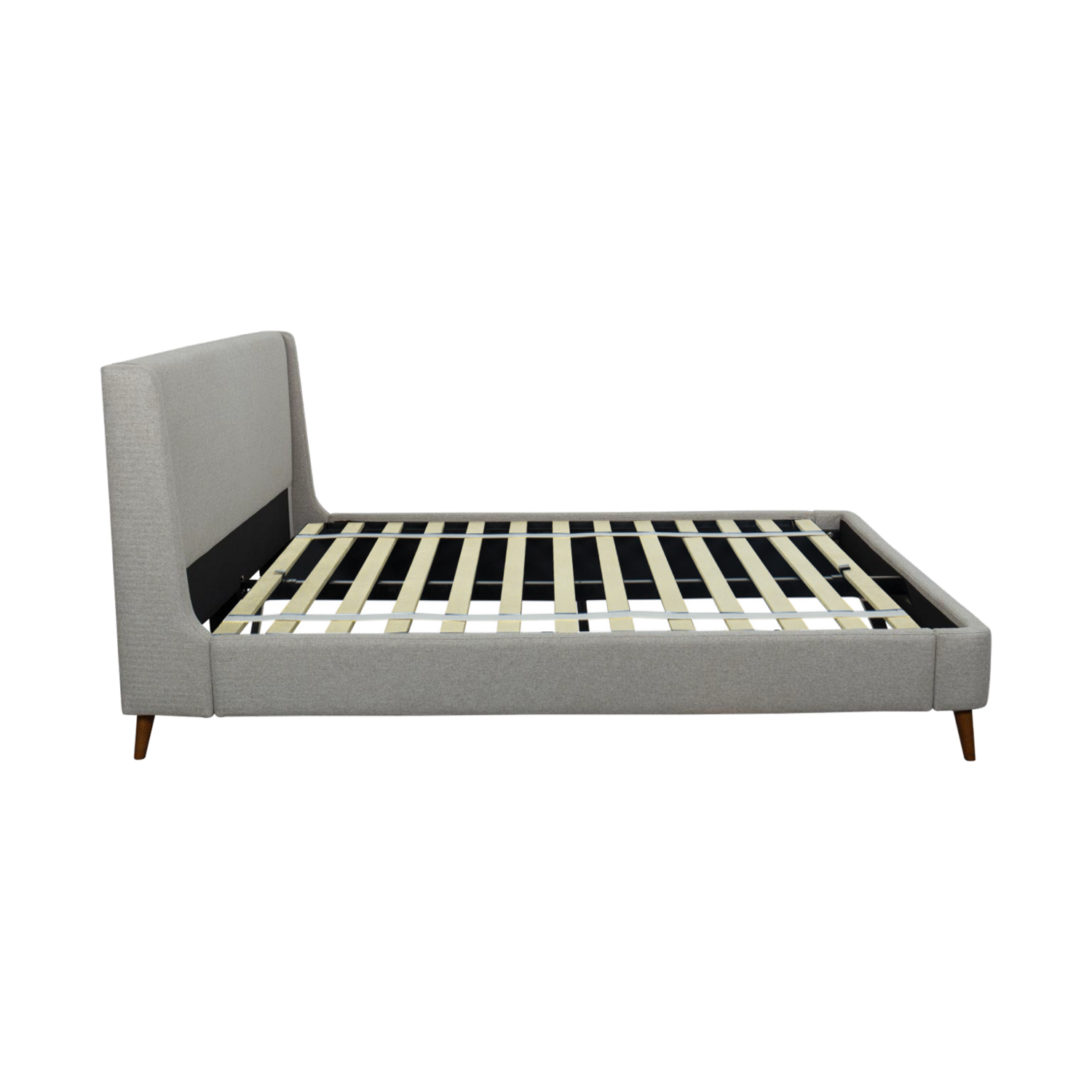 side angle of bed frame